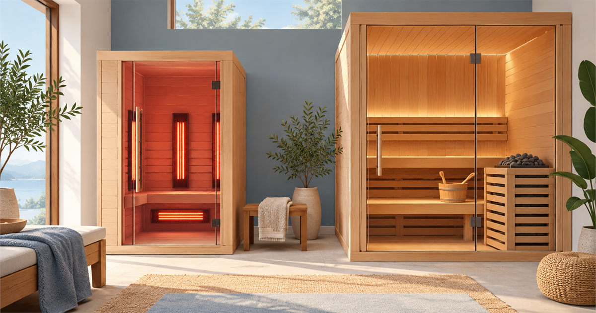 Home sauna interiors